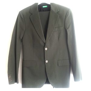 United Colors Of Benetton 2 Piece Green Suit